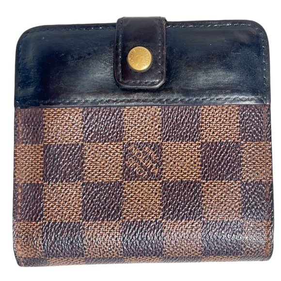 Louis Vuitton Damier ebone wallet coin cc bills - Picture 1 of 16